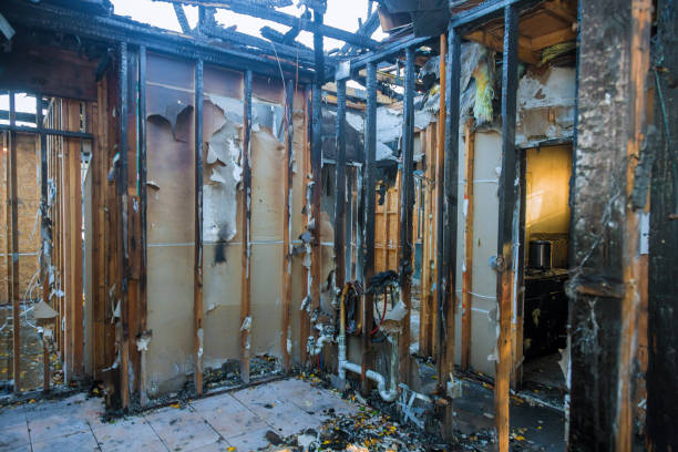 Professional Soot Cleanup technician working in Stillman Valley, IL